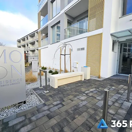 365pam - Moon Przy Morzu - Widok Na Morze, Parking W Cenie 公寓 尤斯托尼莫斯基